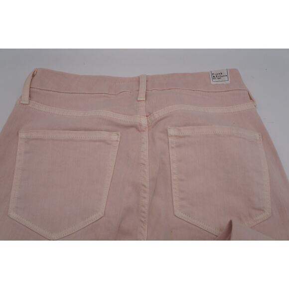 Frank & Eileen Sligo Skinny Raw Hem Jeans Ballet Pink Size 27 $298MSRP - Picture 5 of 9